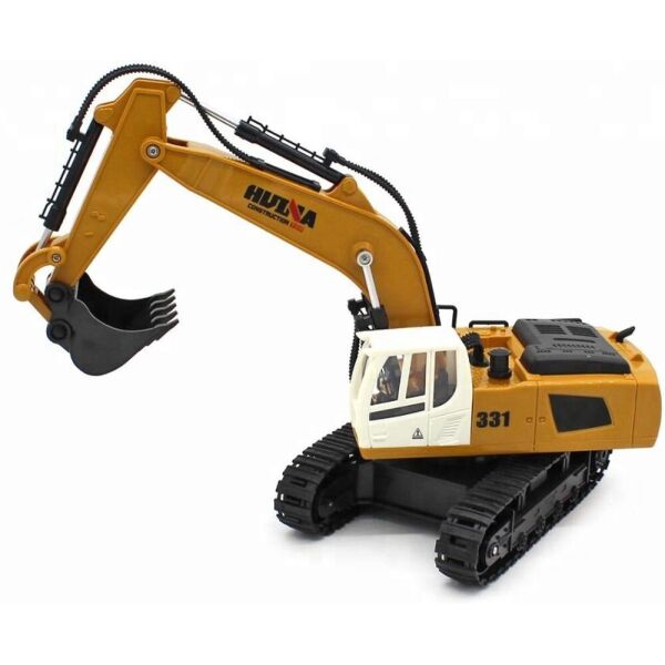 

Автомодель на радиоуправлении Hulna 1:16 2.4G 9CH RC Die-cast Excavator All plastic (1331)