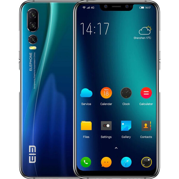 

Elephone A5 Blue