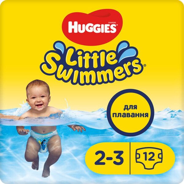 

Подгузники для плавания Huggies Little Swimmers Naz 2 12 (5029053537795)