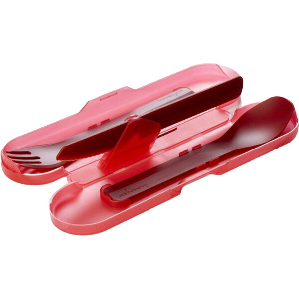

Набор приборов для еды Humangear GoBites Trio Red