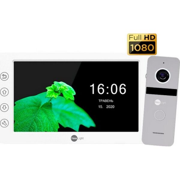 

Комплект видеодомофона NeoLight Kappa HD Kit silver