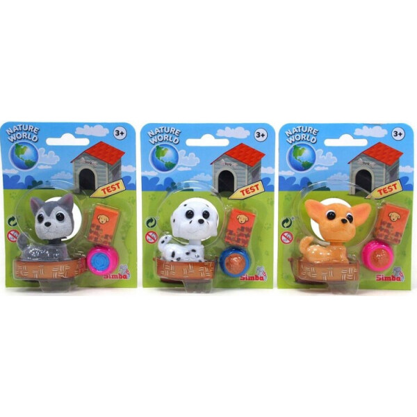 

Фигурка Simba Собачка с подвижной головой, 7 см (в ассорт.) (4324428)