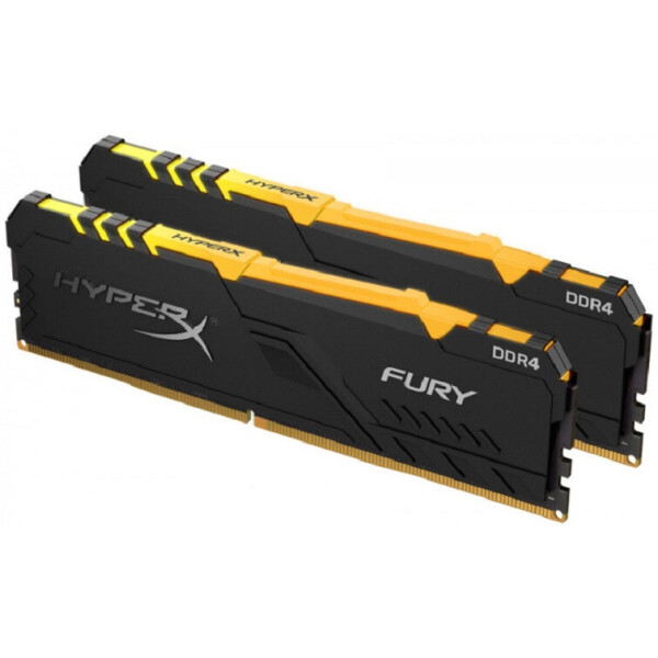

Оперативная память Kingston DIMM 32Gb KIT(2x16Gb) DDR4 PC3200 HyperX Fury RGB HX432C16FB4AK2/32