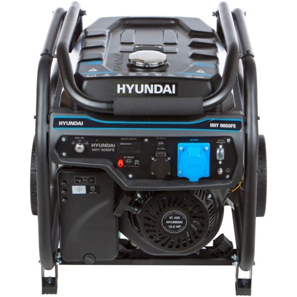 

Генератор бензиновий Hyundai HHY 9050FE-T
