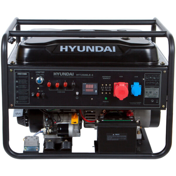 

Генератор HYUNDAI HHY 12500LE-3