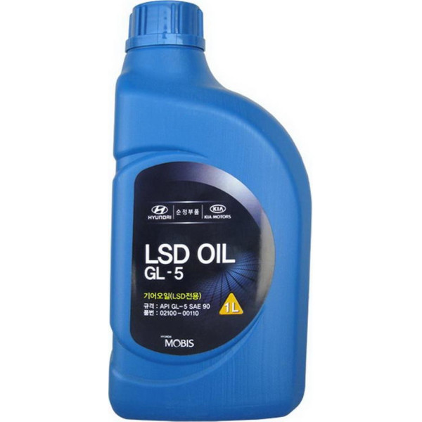 

Трансмиссионное масло OE Hyundai LSD Oil SAE 85W-90 GL 4, 1 л(0210000100)