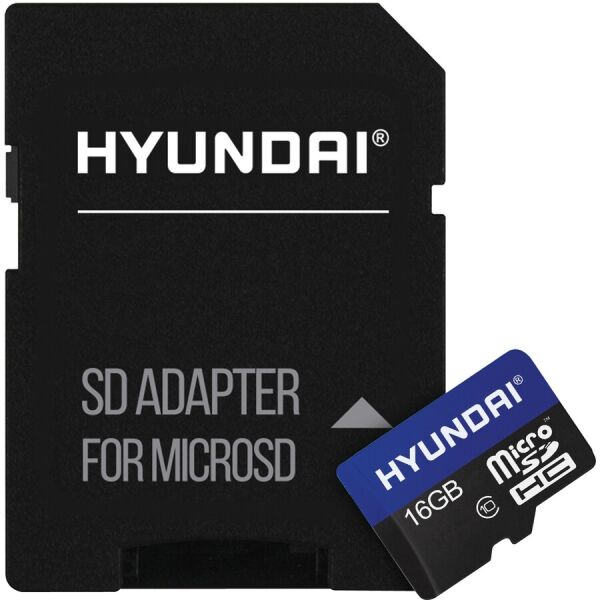 

Hyundai microSDHC UHS-I 16GB class10+SD (SDC16GU1)