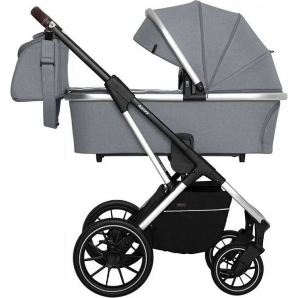 

Коляска универсальная CARRELLO Aurora CRL-6505 (2in1) Silver Grey +дождевик