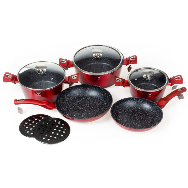 

Набор кастрюль Top Kitchen Deluxe 10 предметов TK00011 Красные