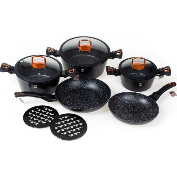 

Набор кастрюль Top Kitchen Deluxe 10 предметов TK00012 Черные