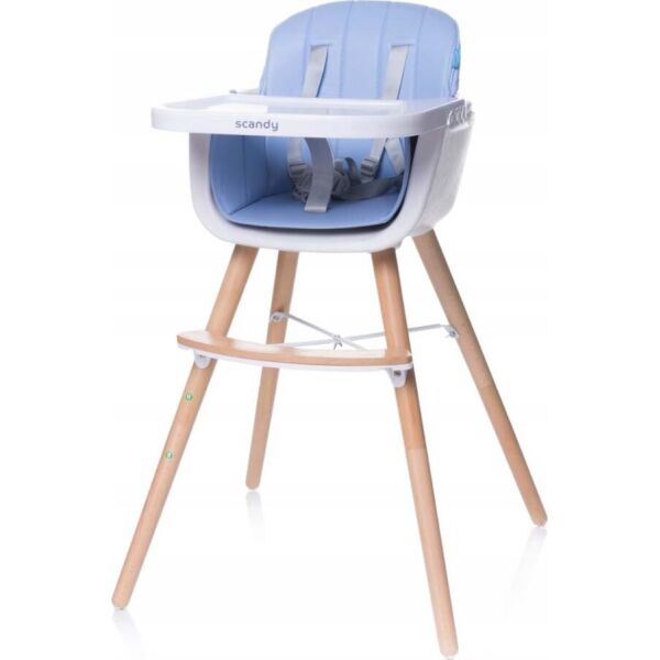 

Стульчик для кормления 4Baby Scandy (blue) (4SC03)