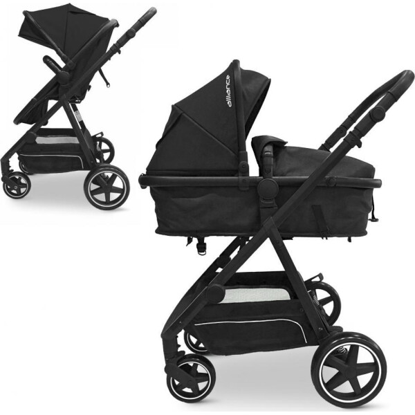

Детская коляска универсальная 2 в 1 El Camino ME 1069 ALLIANCE DARK GRAY