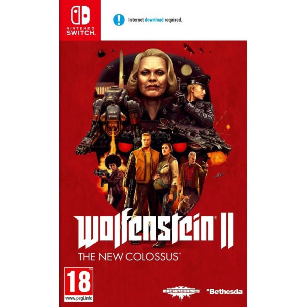 

Игра Nintendo Switch Wolfenstein: The New Colossus