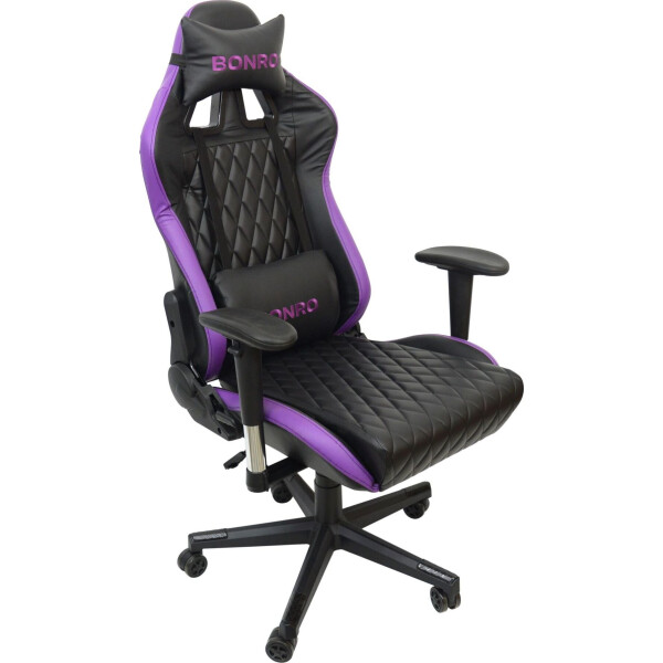 

Кресло геймерское Bonro 1018 Purple