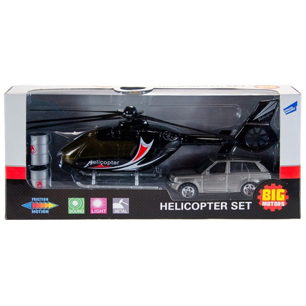

Big Motors Набор игровой «Вертолет и машинка» (JL81009-2)