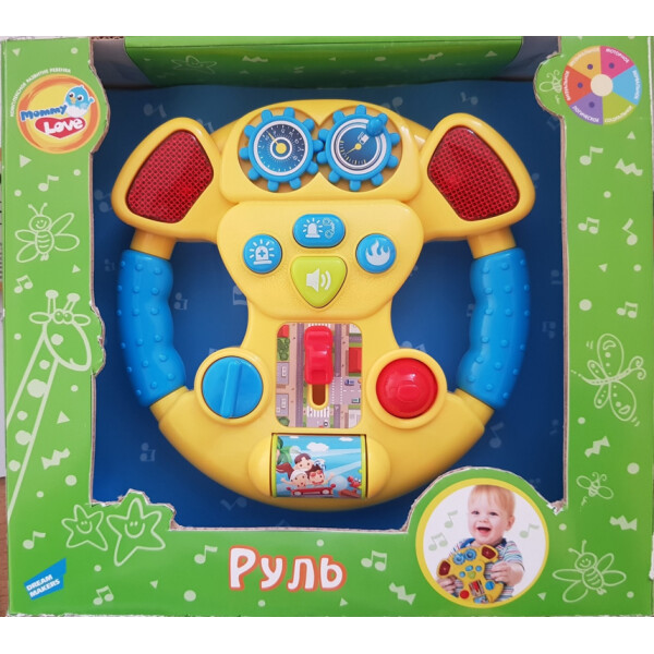 

Игрушка Mommy love музыкальный руль 60095-2 Желтый
