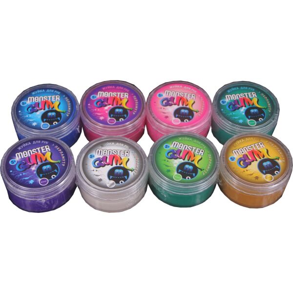 

Игрушка для развлечений MonsterGum Жвачка для рук, перламутровая, 50 g (г) (CP83L1609 / 4)