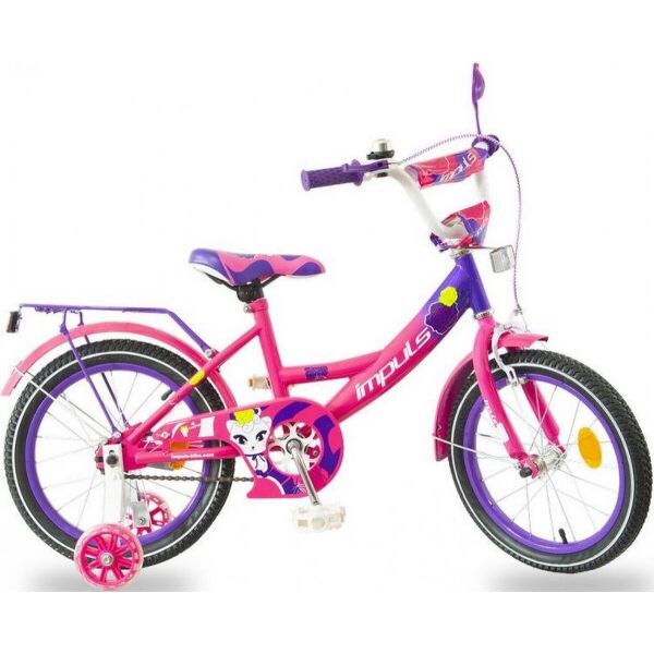 

Велосипед IMPULS KIDS 16" малиново фиолетовый