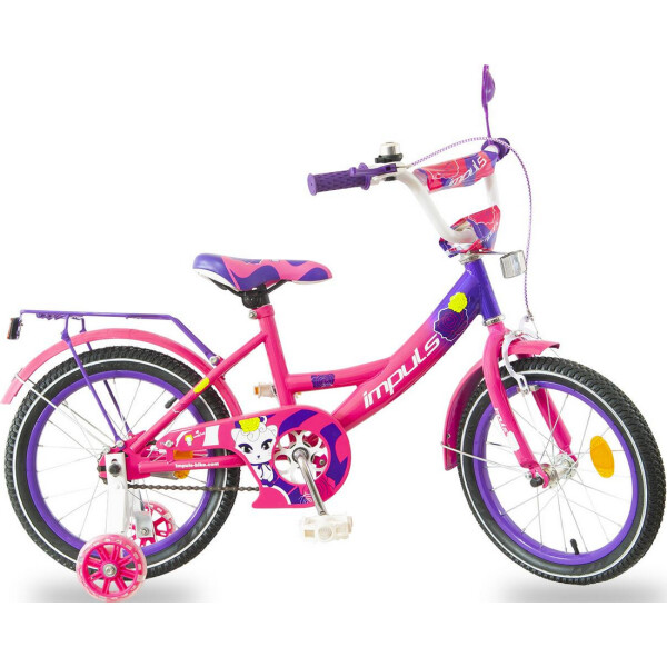 

Велосипед IMPULS KIDS 16" малиново фиолетовый