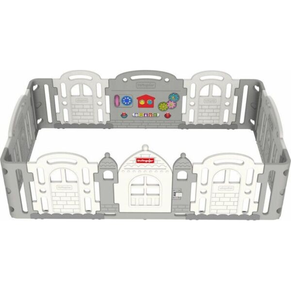 

Детский манеж Dwinguler Castle (2400х1500х783мм) - DOWNY GREY