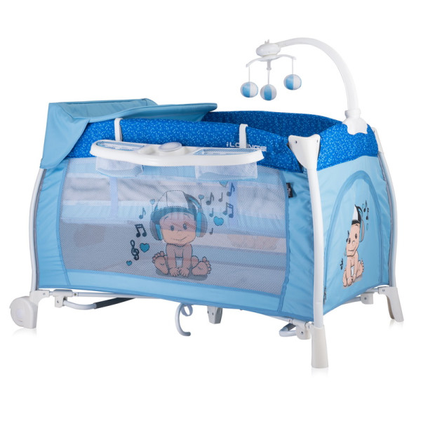 

Манеж Bertoni I`LOUNGE 2L ROCKER (blue music boy)