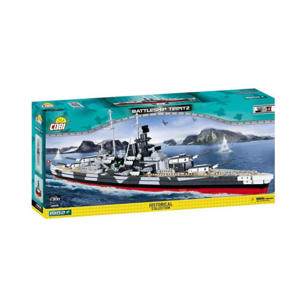 

Конструктор Cobi Линкор Тирпиц (COBI-4809)