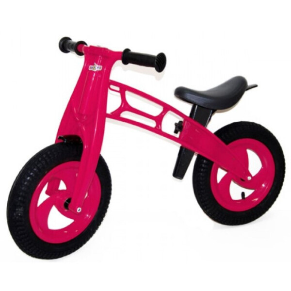 

Детский беговел Kinderway Cross Bike с надувными шинами 12 Малиновый (KW-11-018 КР)