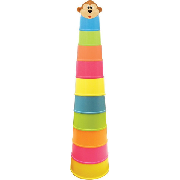 

Развивающая игрушка Kiddieland Мартышка пирамидка (57646)