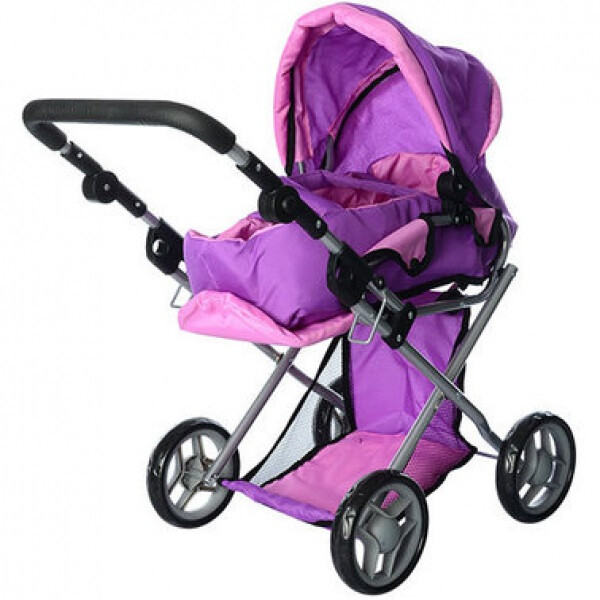 

Коляска кукол Melogo 9379/029 (violet/l.pink)