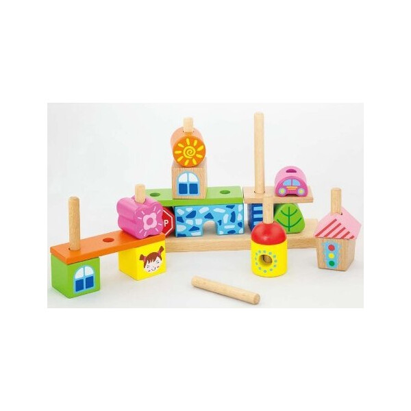 

Набор кубиков Viga Toys Город