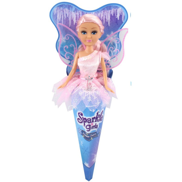 

Кукла Funville Sparklegirlz Ледяная фея Оливия в розовом платье (FV24008-2)