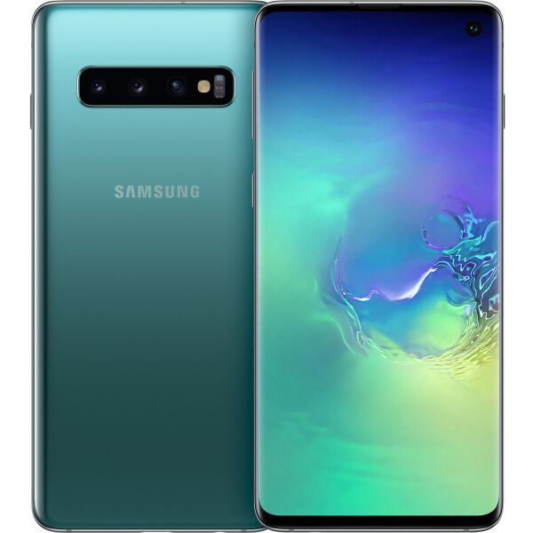 

Samsung Galaxy S10 (128gb) SM-G973U Green snapdragon 1 sim