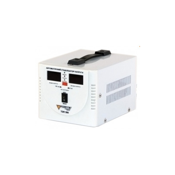 

Стабилизатор напряжения Forte TDR-500VA (500Вт) 38095