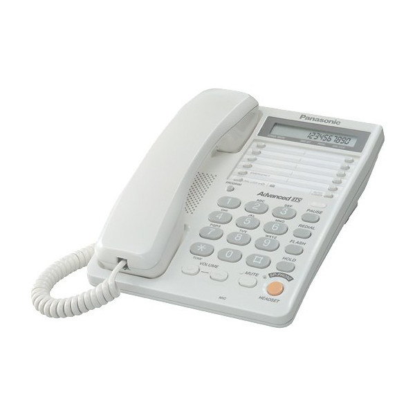 

Проводной телефон Panasonic KX-TS2365RUW White