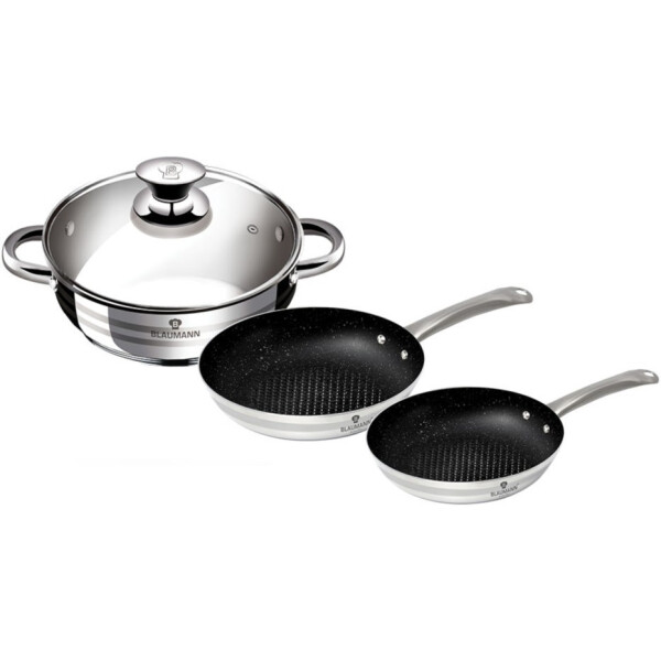 

Набор посуды из нержавеющей стали Blaumann Gourmet Line BL-3179 на 4 предмета