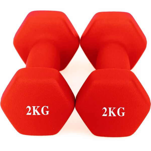

Гантели FitMi 2кг red набор 2 шт