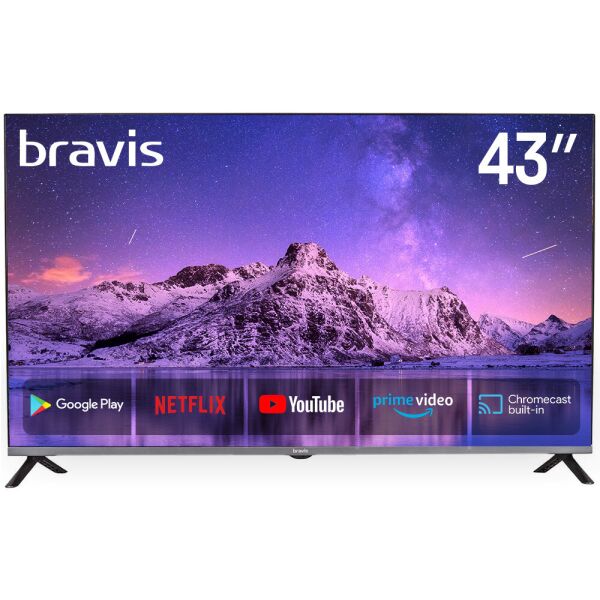 

Телевизор Bravis LED-43M8000 Smart + T2