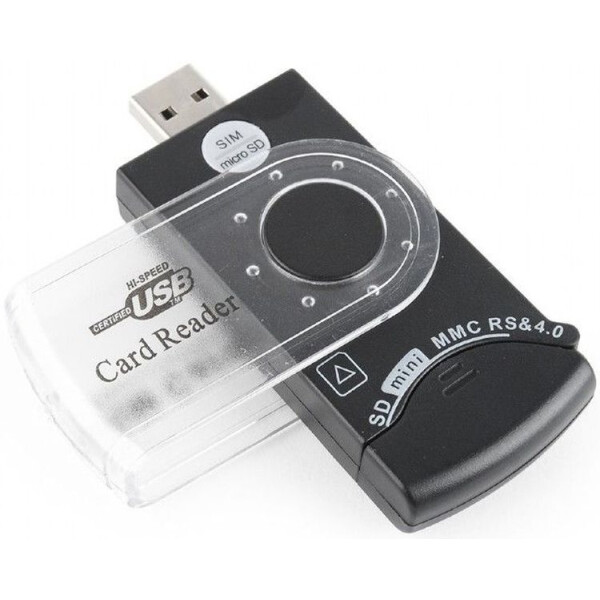 

кардридер USB2.0 Gembird FD2-ALLIN1-C1