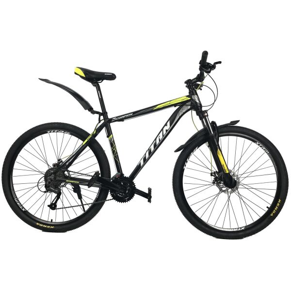 

Велосипед Titan Scorpion 29" Рама-23" black-neon yellow-silver