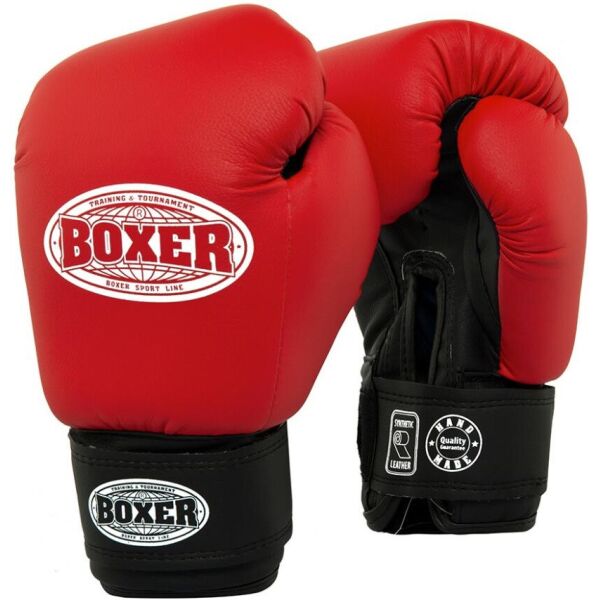 

Перчатки боксерские BOXER "Элит" 12 oz кожвинил 0,6 мм красные(2024-01R)