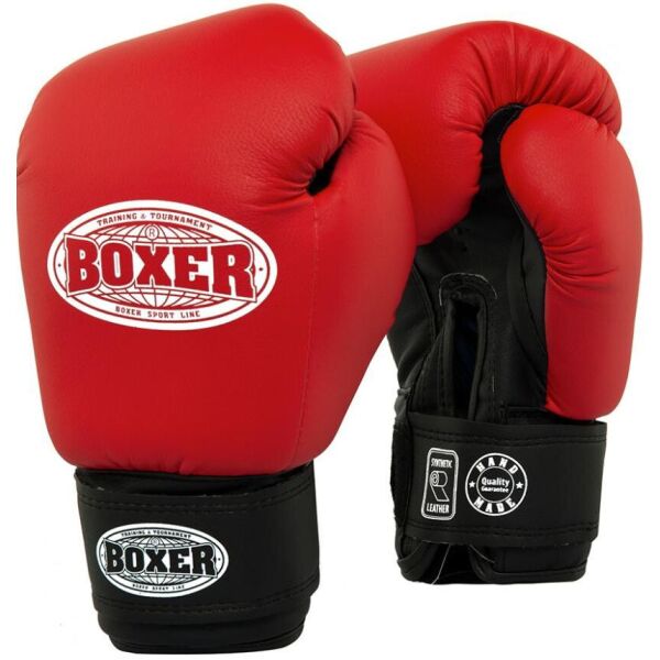 

Перчатки боксерские BOXER 10 oz кожа 0,8 -1 мм красные(2023-02R)