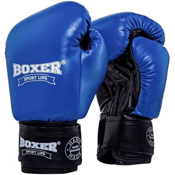 

Перчатки боксерские BOXER 12 oz кожа 0,8 -1 мм синие(2023-01B)