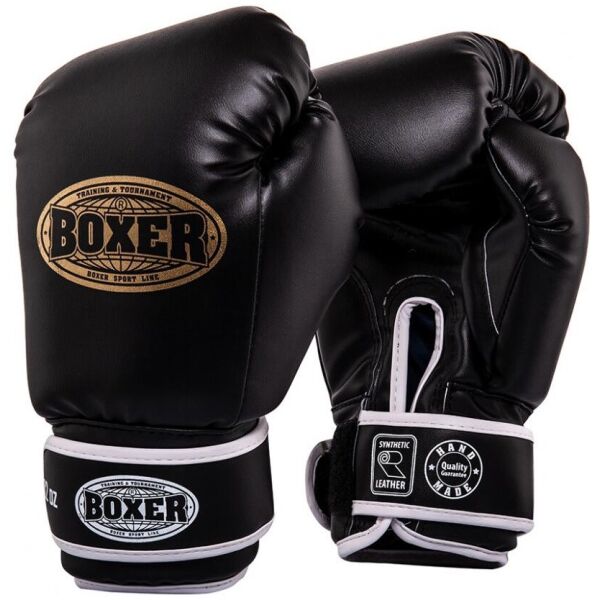 

Перчатки боксерские BOXER "Элит" 12 oz кожвинил 0,6 мм черные(2024-01BLK)