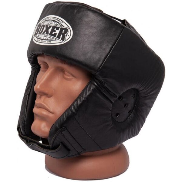 

Шлем Боксерский BOXER L кожвинил 0,6 мм черный(2028-01BLK)