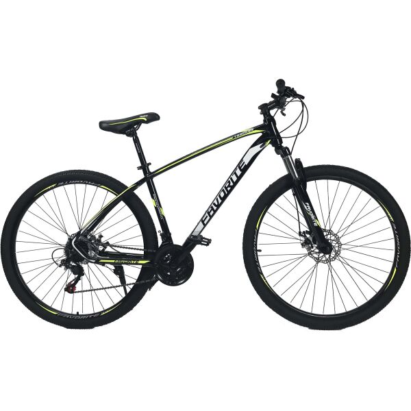 

Велосипед Titan 26" Favorite Tracker 17" black-neon yellow-white (2021)