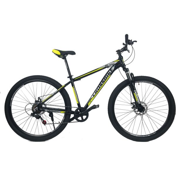 

Велосипед CrossBike 29" Blast 2021 SUSP Рама 17" black-yellow