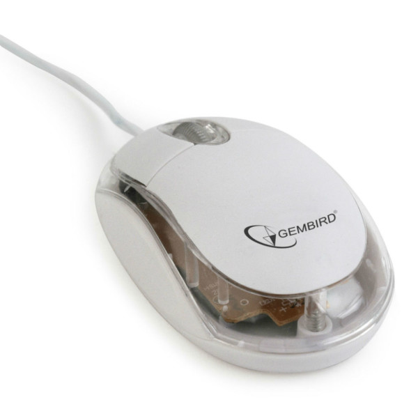 

Мышь Gembird MUS-U-01-WT USB White