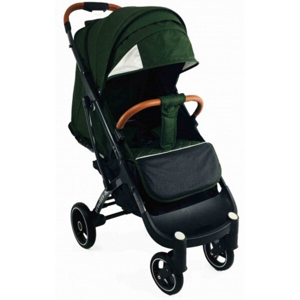 

прогулочная Yoya Plus Pro 2020 на молнии с большим дождевиком Зелёная