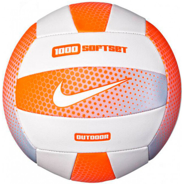 

Мяч волейбольный Nike 1000 Softset Outdoor Volleyball 18P Cone/White/Cone/White Size 5