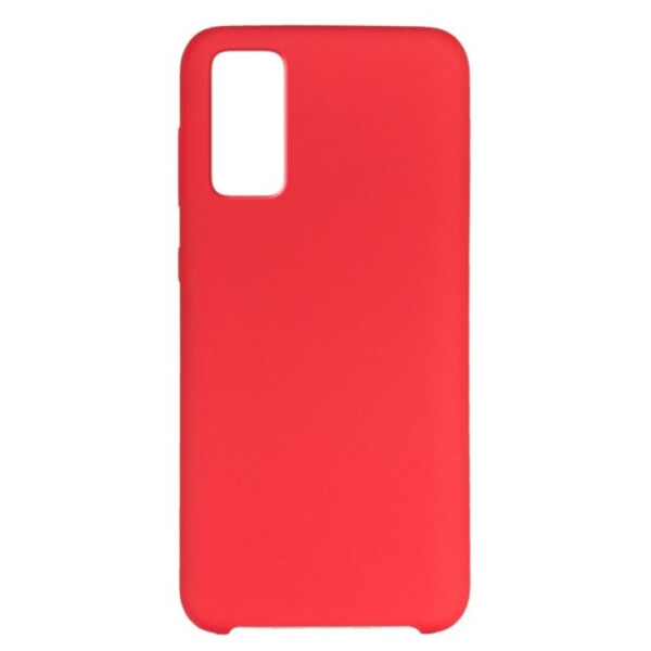 

Чехол ColorWay Samsung S20FE Liquid Silicone red